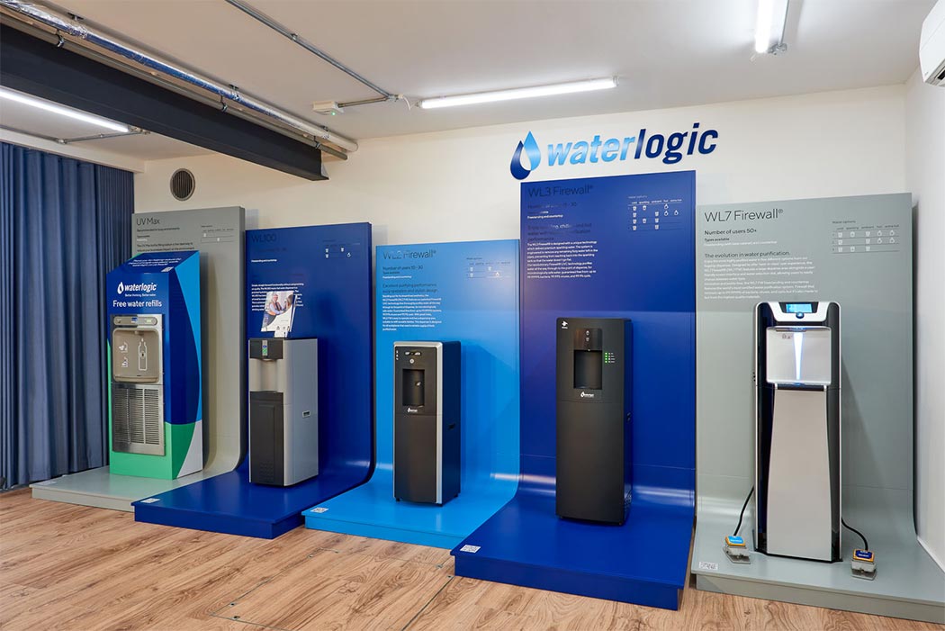 Range of Waterlogic water dispensers